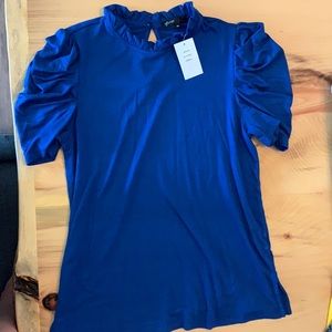 NWT Gibson XS knit top in royal blue